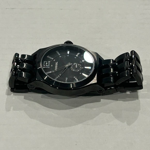 Black Fossil Arkitekt FS-4223 Stainless Steel Wrist Watch - Picture 3 of 9
